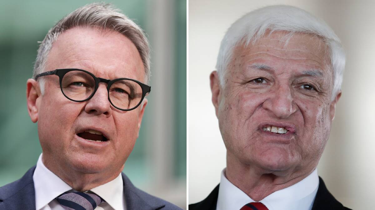 CONCERN: Labor agriculture spokesperson Joel Fitzgibbon (left) and crossbencher Bob Katter are both worried about the growing trade tensions with China. 