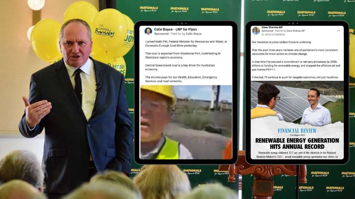 MIXED MESSAGES: The coal and climate message of Queensland Nationals candidate Colin Boyce stands in stark contrast to Sydney Liberal MP David Sharma.