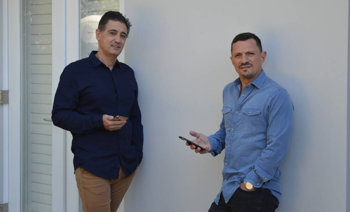 SOLUTION: United Network's Anthony Ghattas and Victor Tsaccounis say they've got a home-grown solution to tracking and monitoring transmission of the virus.