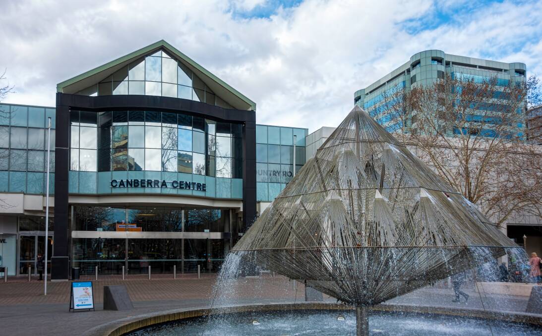 Canberra Centre in Civic. Picture: Shutterstock