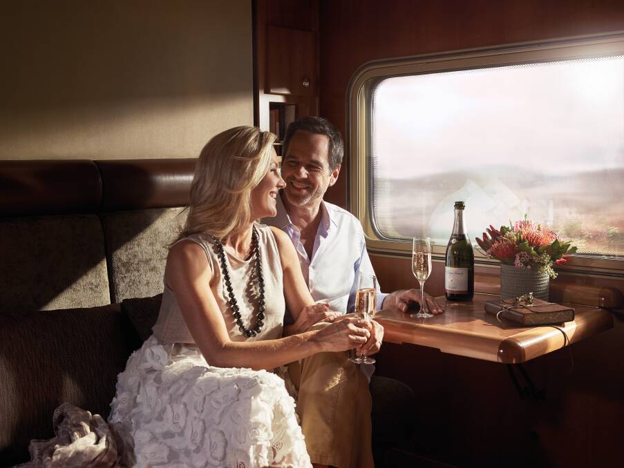 Platinum Service treats passengers to an all-inclusive package, including a luxury canbin, food and wine and off-train excursions.