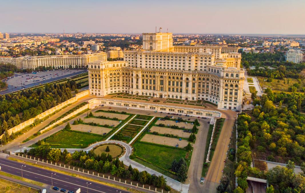 Romania's Palace of the Parliament in Bucharest. Picture: Shutterstock