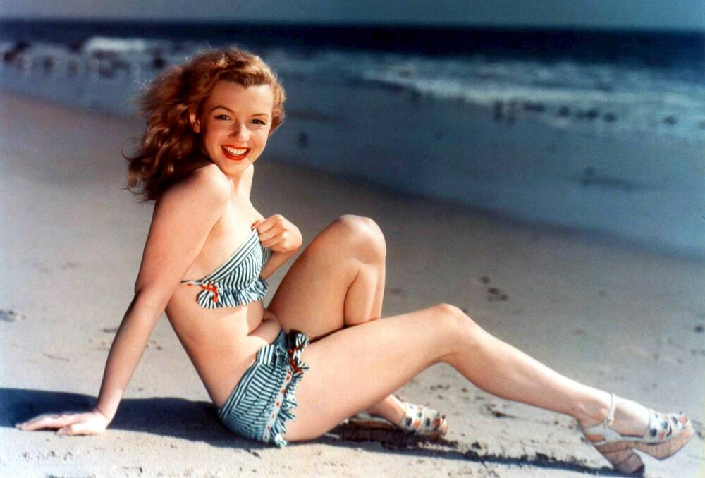 A young Marilyn Monroe. Picture: Wikimedia Commons