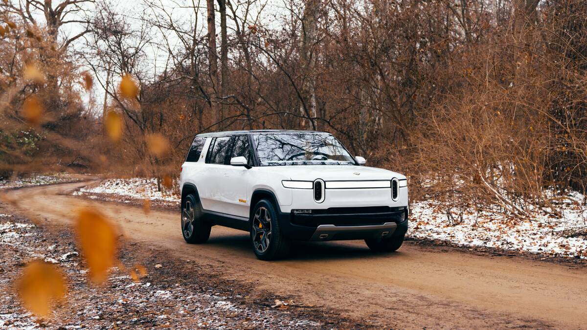The oddball but entirely clever Rivian electric SUV.