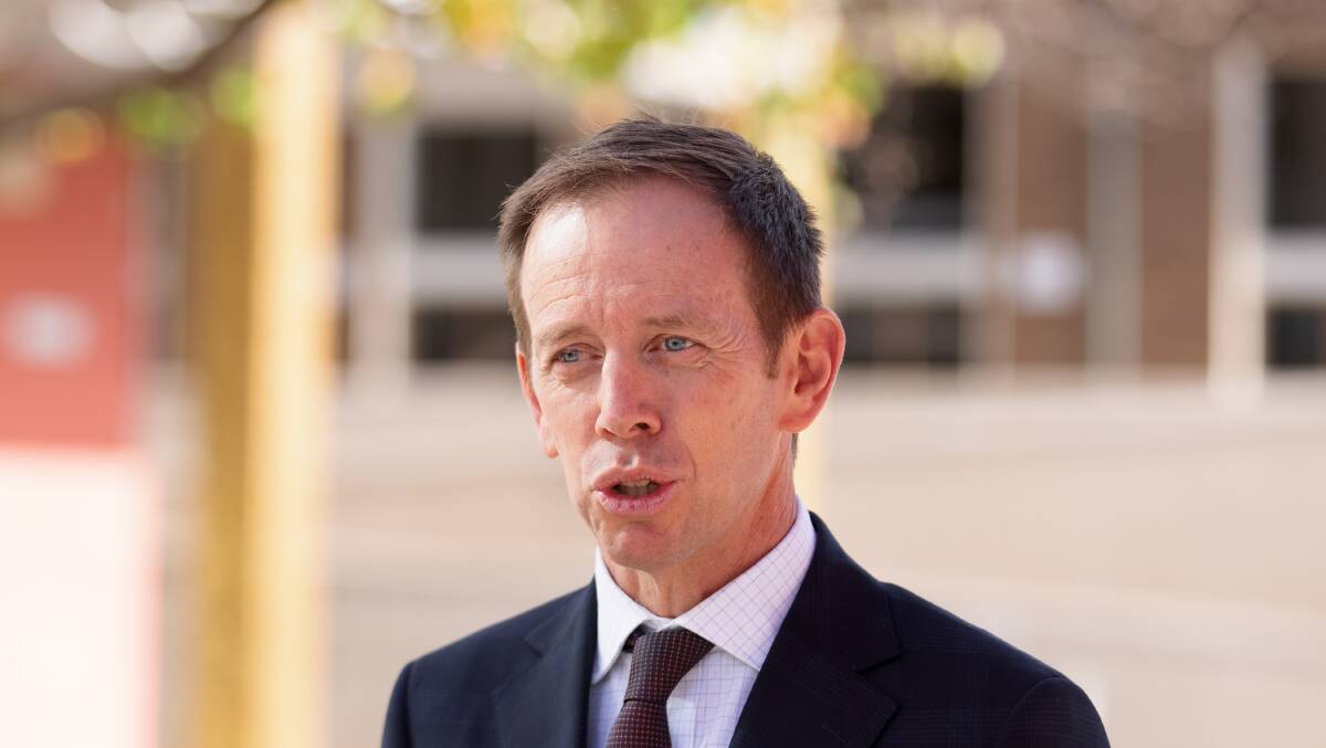ACT Attorney-General Shane Rattenbury says raise the age legislation could come before the territory's parliament as early as the end of this year. Picture: Sitthixay Ditthavong