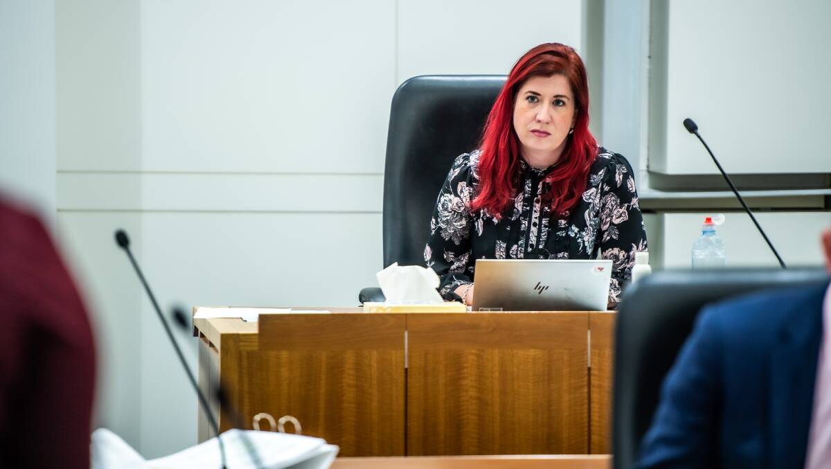 ACT Business Minister Tara Cheyne has already admitted there were questionable transactions in a December trial of the scheme. Picture: Keegan Carroll