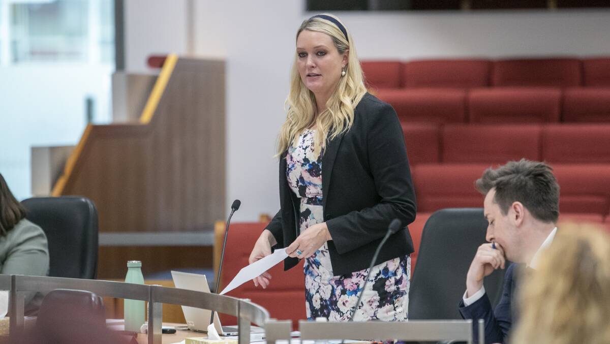 ACT Labor backbencher Dr Marisa Paterson hopes to introduce a proposed bill to the territory's parliament. Picture: Keegan Carroll 