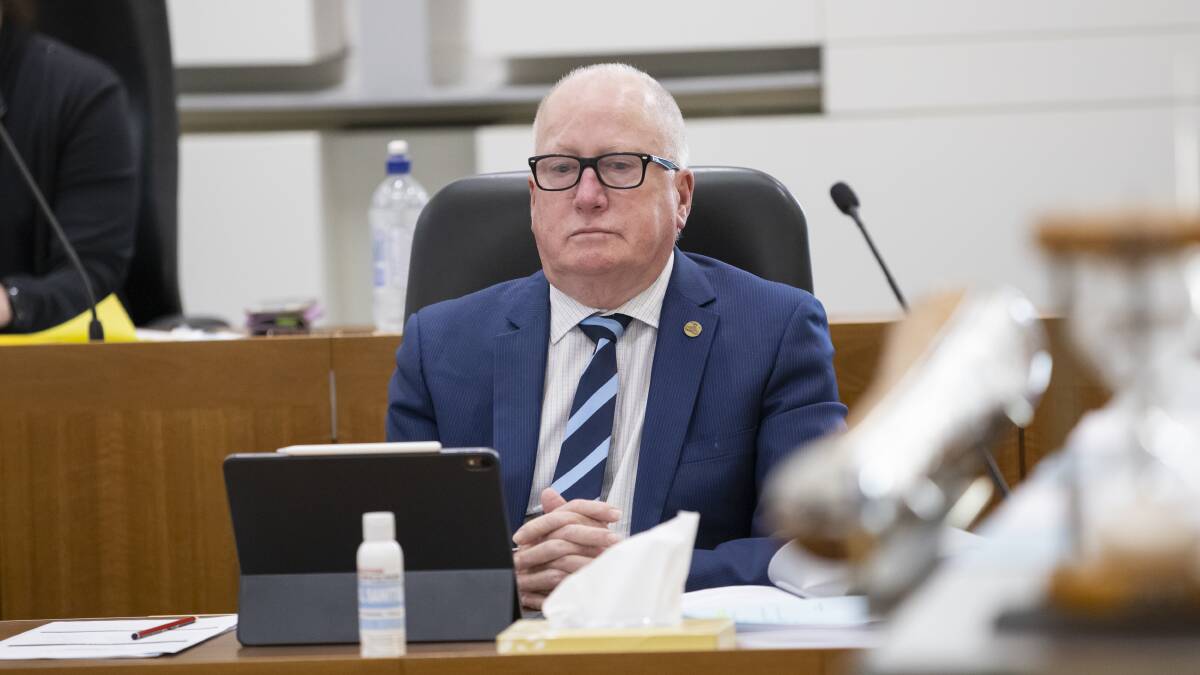 ACT Corrections Minister Mick Gentleman will face a motion of no-confidence on Tuesday. Picture: Keegan Carroll 