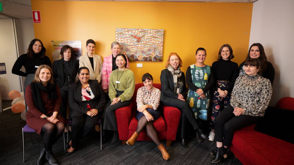 The team at the Women's Legal Centre ACT. Picture: Sitthixay Ditthavong 