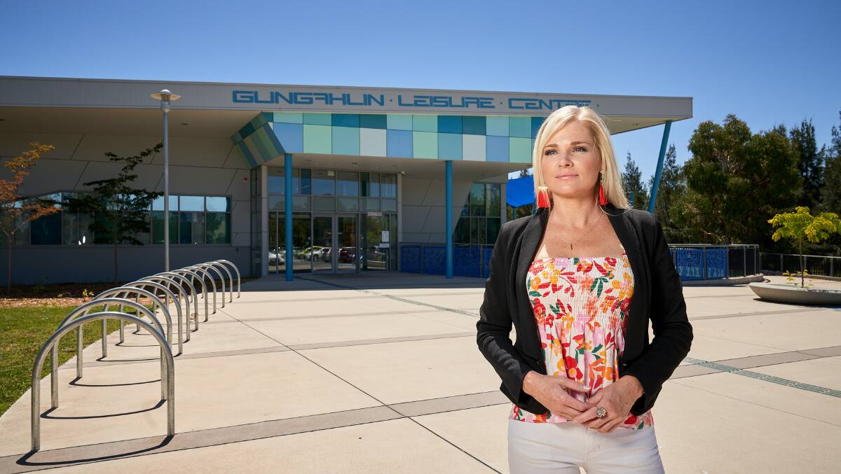 Liberal member for Yerrabi Leanne Castley has demanded more transparency from the government over the pool closure at the Gungahlin Leisure Centre. Picture: Matt Loxton 