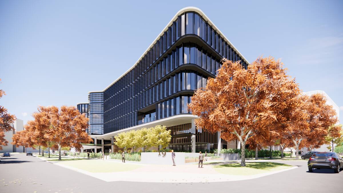 An artist's impression of Cromwell's proposed office building. Picture: Supplied.
