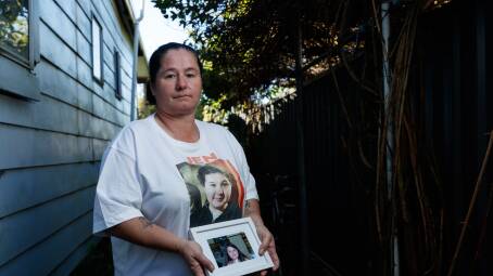 Raising Awareness: Debbie Van der Baan will walk the City2Surf with family and friends on Sunday, wearing a shirt with a picture of daughter Jen on it, to raise awareness for mental health. Picture: Max Mason-Hubers   