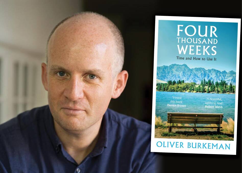 Oliver Burkeman, self-confessed "productivity geek". Picture: Supplied