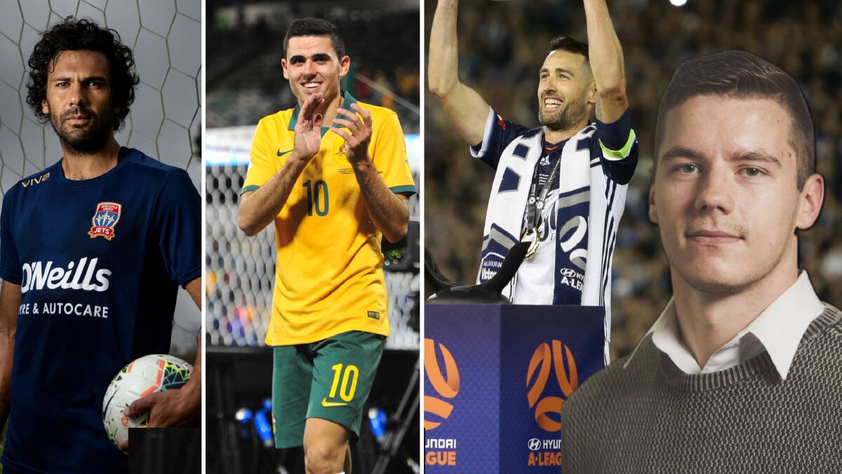 Nikolai Topor-Stanley, Tom Rogic and Carl Valeri should be among the new Canberra team's targets. Pictures ACM