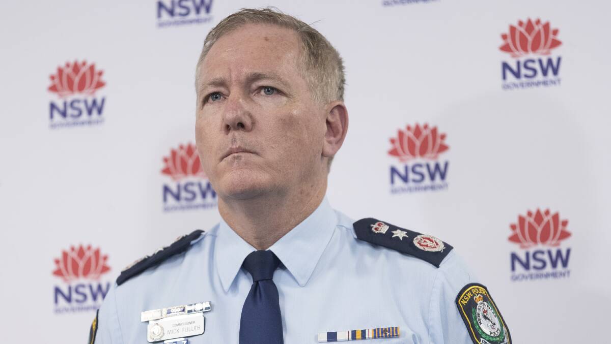 NSW Police Commissioner Mick Fuller. Picture: Getty Images