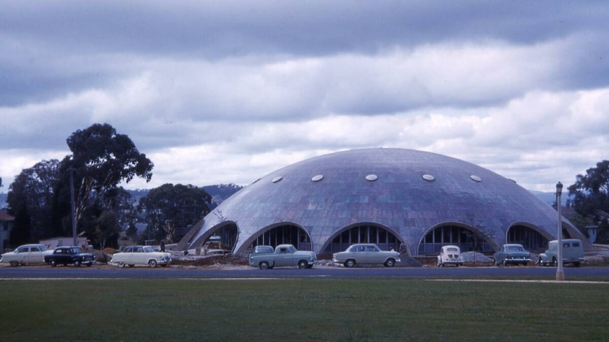 The Shine Dome photographed in 1958. Picture: Australian Academy of Science