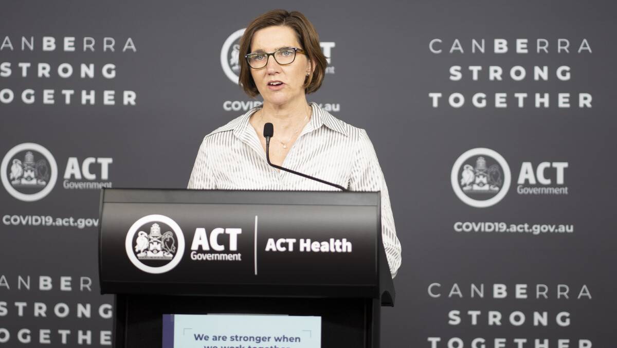 ACT deputy chief health officer Dr Vanessa Johnston. Picture: Dion Georgopoulos