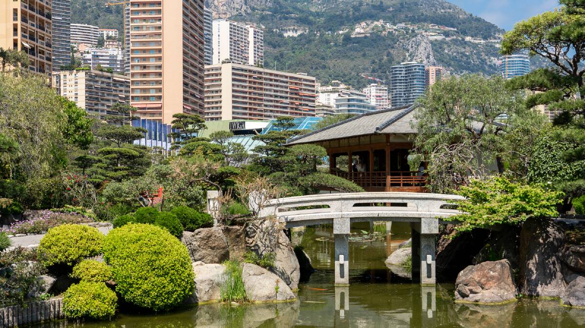 The Japanese Garden was created by request from Prince Rainier III to bring some tranquillity to Monaco.