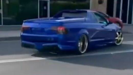Police are looking for this heavily modified HSV Maloo ute