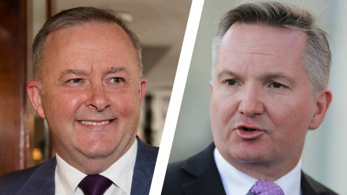 Anthony Albanese and Chris Bowen.