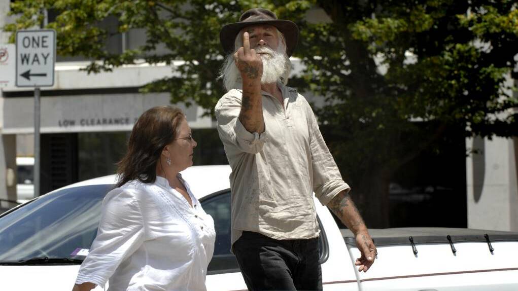 Paul Vincent Phillips leaving the ACT Magistrates Court in 2009. Picture: Vikki Wilkes