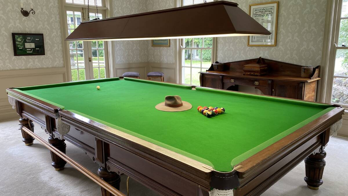 Billiards anyone? Milton Park Country House Hotel & Spa. Picture by Tim the Yowie Man