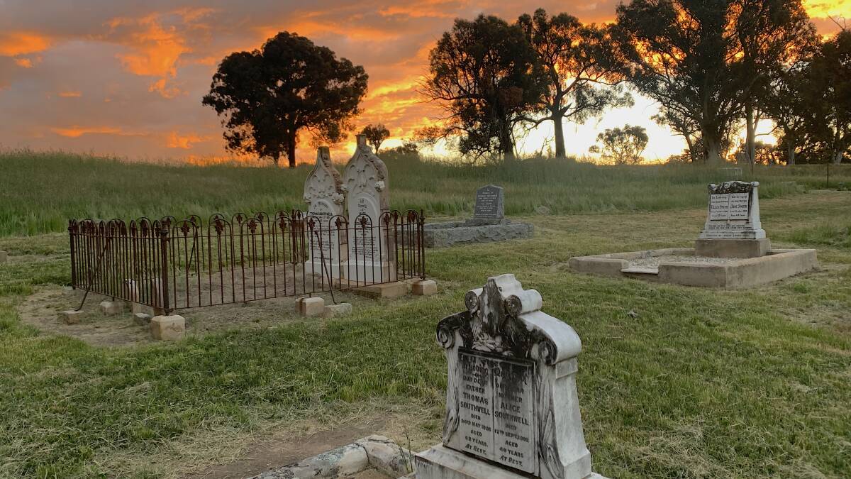 The old Weetangera Cemetery. Picture by Tim the Yowie Man