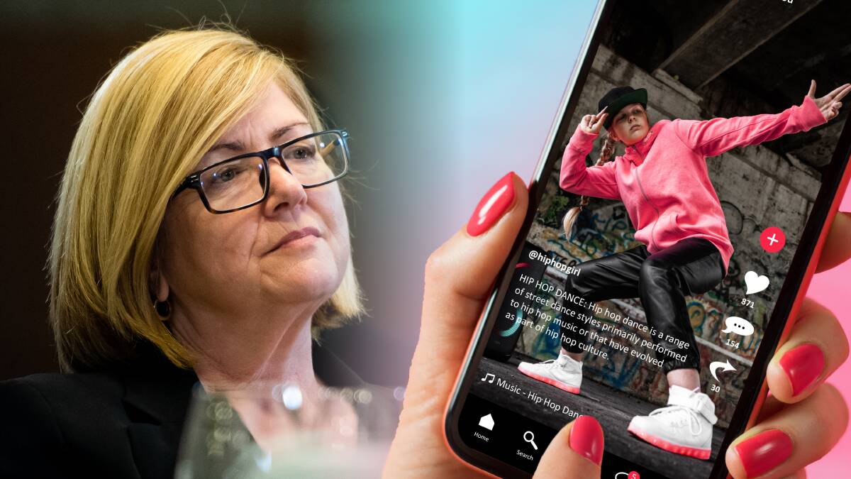 Secretary of the Attorney-General's Department, Katherine Jones, issued a direction on the TikTok ban to government agencies. Pictures by Elesa Kurtz, Shutterstock