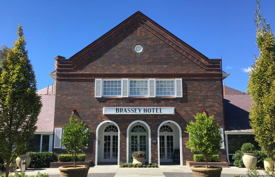 According to folklore, this entrance to the Brassey Hotel was supposed to be at the rear facing Belmore Gardens. Picture: Tim the Yowie Man