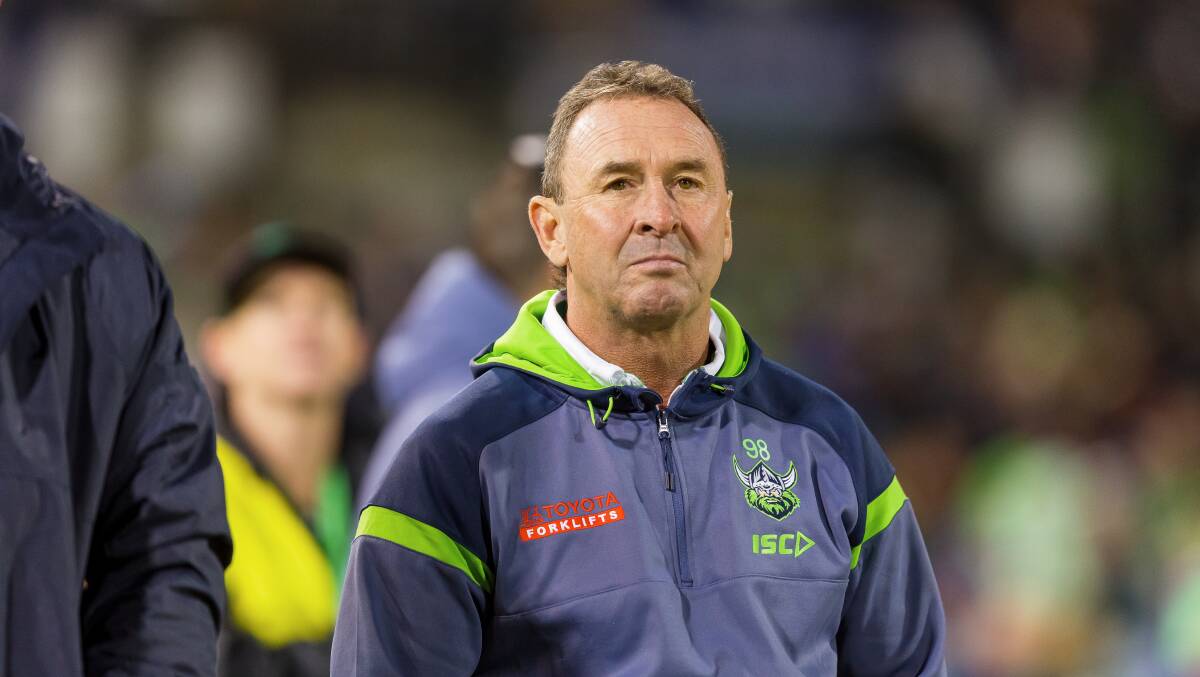Canberra Raiders coach Ricky Stuart. Picture by Sitthixay Ditthavong