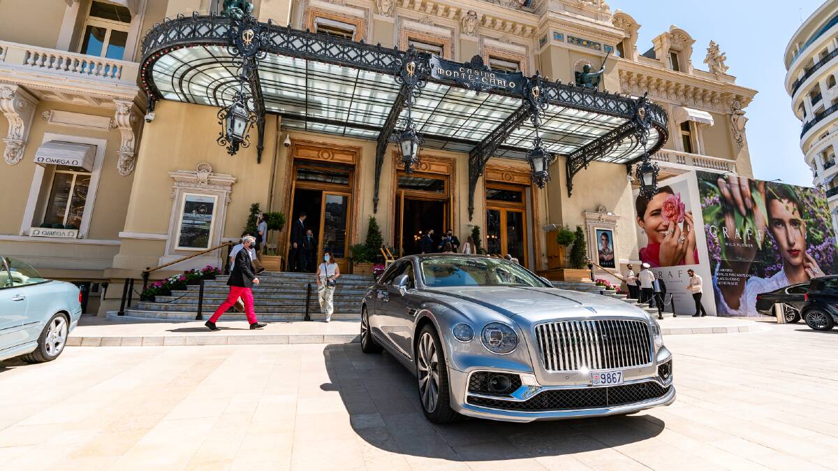 The rich and famous (and some tourists) come to try their luck at the Monte Carlo Casino.