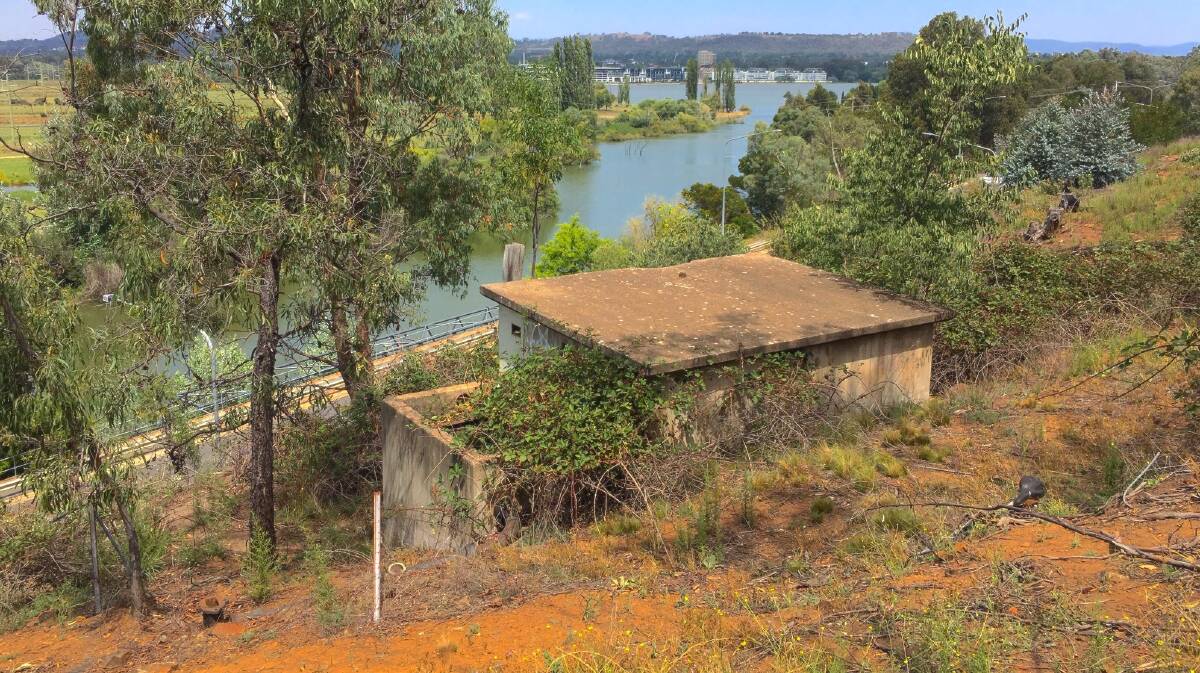 Abandoned pump house above Morshead Drive. Picture: Supplied