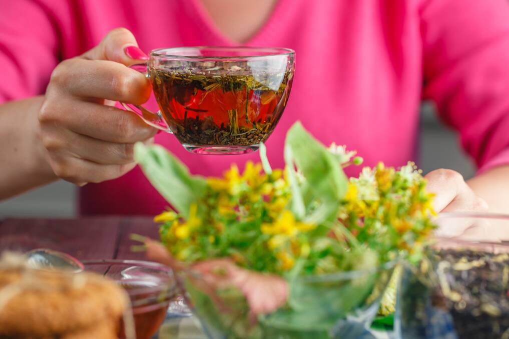 Making fresh herbal tea is a bit of work, but it is delicious. Picture: Shutterstock