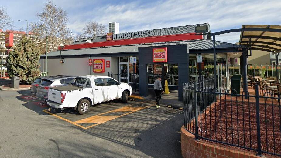 Hungry Jacks Belconnen. Picture Google maps