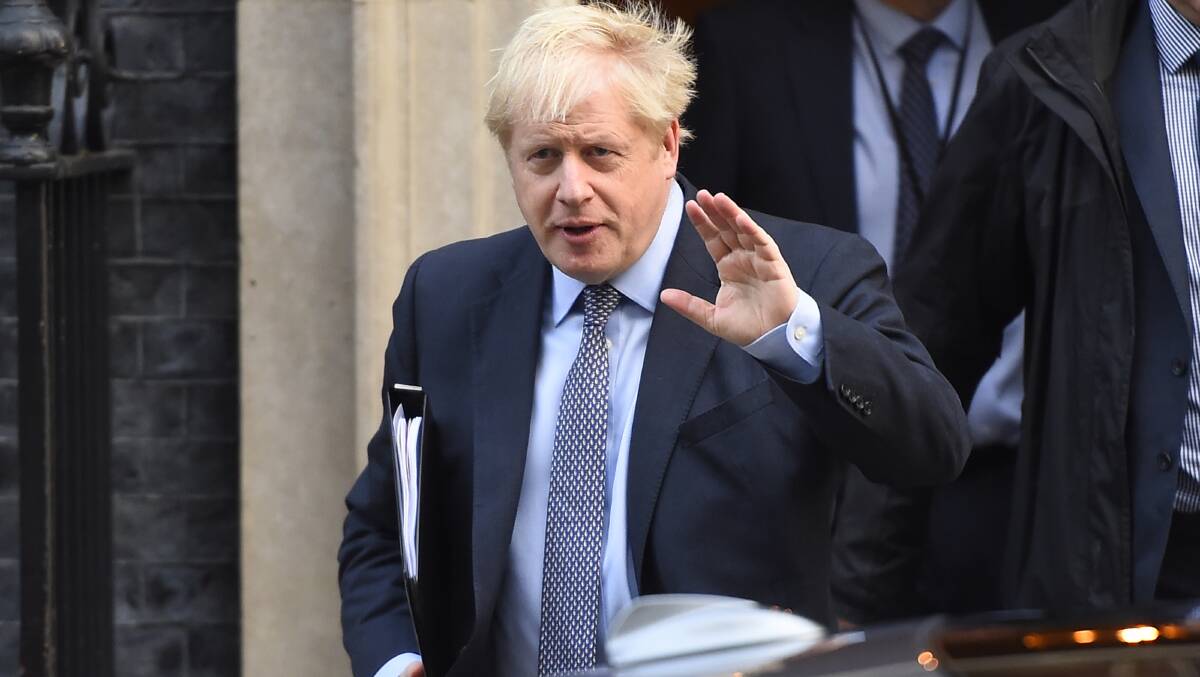 UK Prime Minister Boris Johnson. Picture: Getty