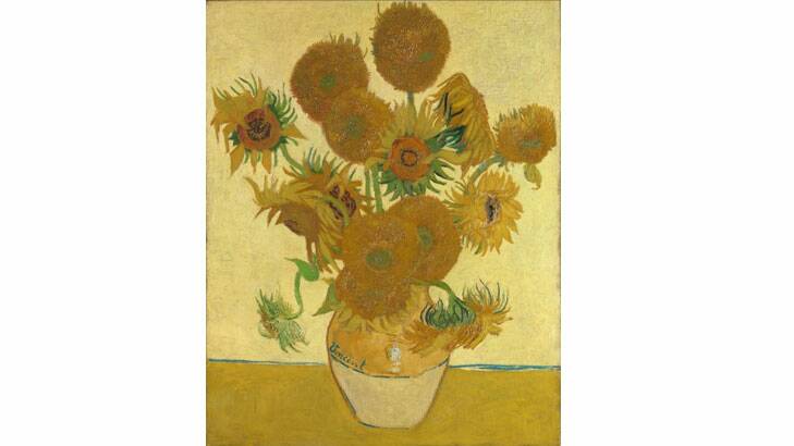 Van Gogh's Sunflowers, August 1888, National Gallery, London. National Gallery, London.