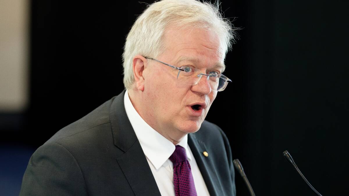 ANU vice chancellor Brian Schmidt said the university was among the most secure in the world following a massive cyber attack in 2018. Picture: Sitthixay Ditthavong