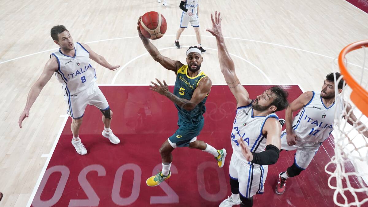 Patty Mills will suit up for the Brooklyn Nets after the Olympics. Picture: AAP