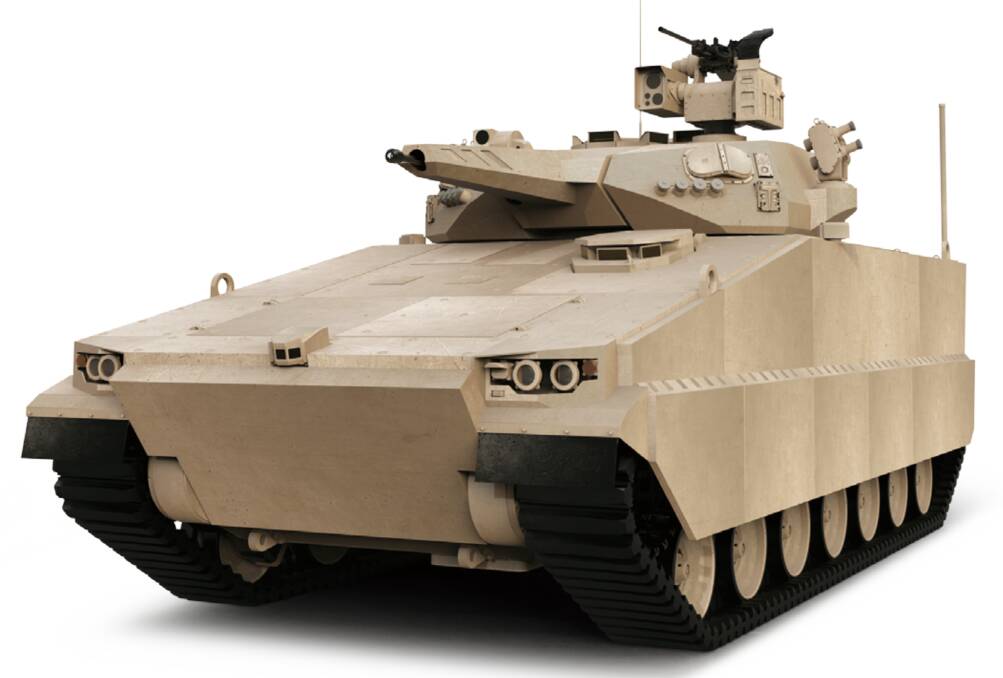 A Hanwha Redback, one of two candidate designs for Australias new IFVs.