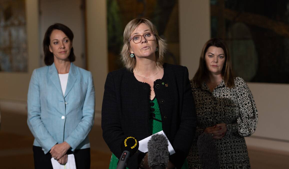 The government should deal more with Independent MPs, such as Dr Sophie Scamps and Zali Steggall, along with the Greens and Senator Sarah Hanson-Young. Picture By Gary Ramage