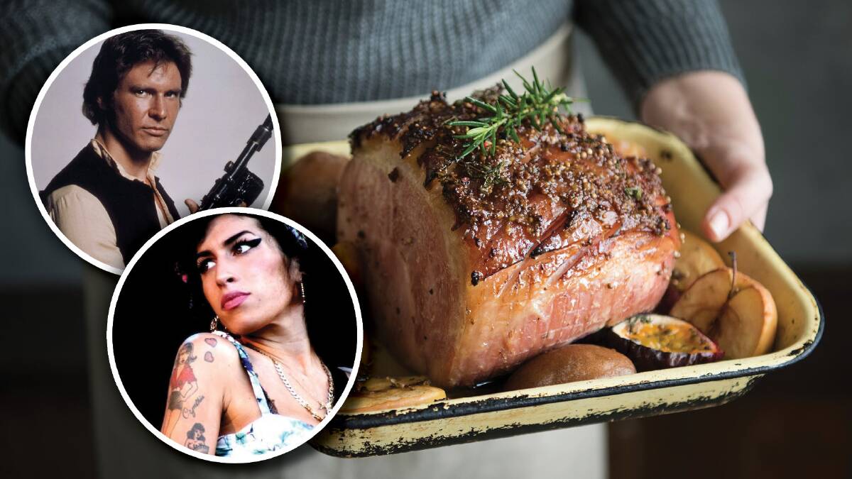 The naming of the ham. Should it be Ham Solo or Amy Swinehouse? Pictures Shutterstock, supplied