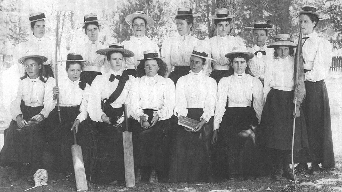 1899 Tharwa Rockley Cricket Team. Picture: Hall School Museum & Heritage Centre