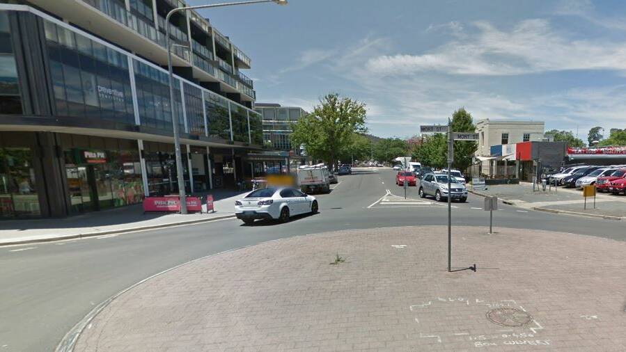 The eastern side of the Mort Street and Elouera Street roundabout will be affected by the works. Picture: Google Maps