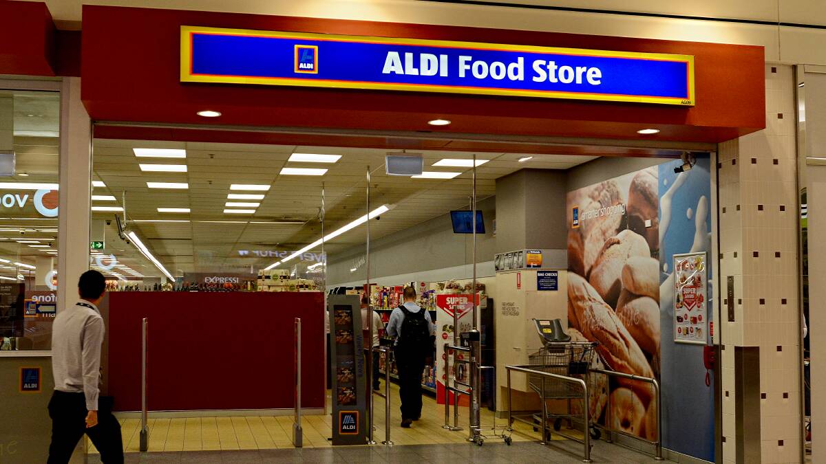 A man allegedly stole eight baby monitors from an Aldi store (not pictured). Picture: Shutterstock