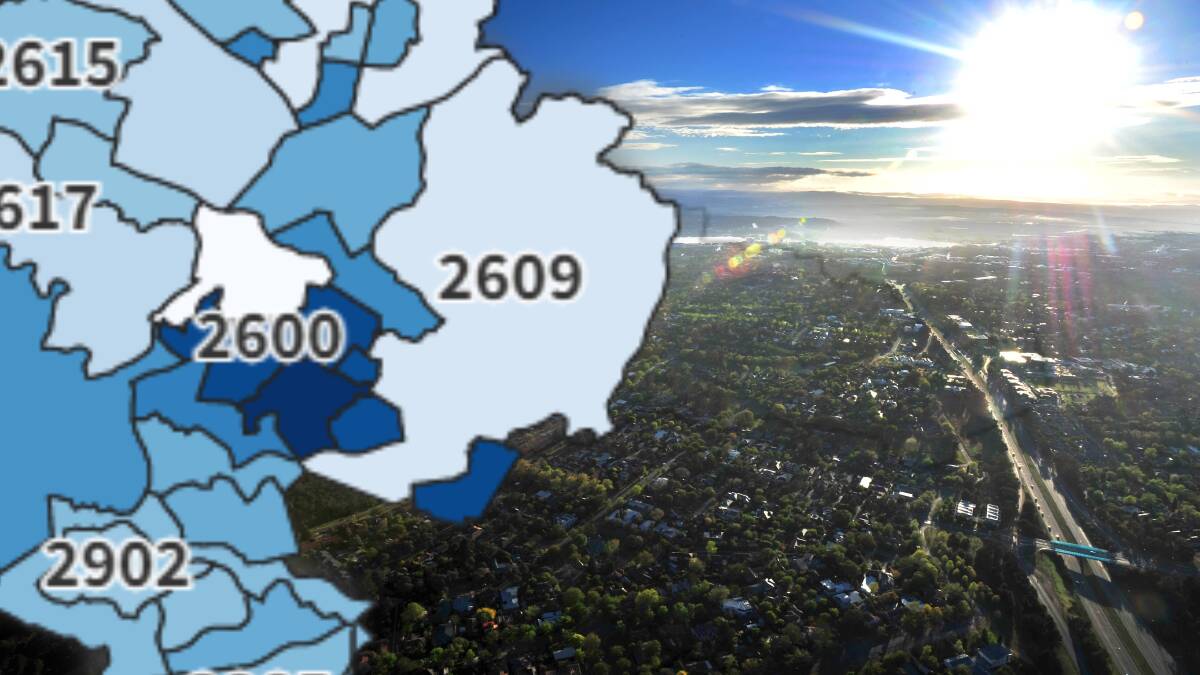Surprise suburbs in Canberra's richest postcodes