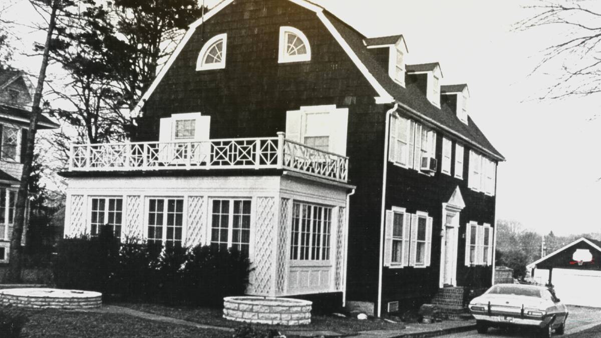 The house at the centre of the completely fake Amityville Horror.