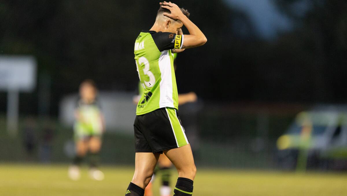 Canberra United face the possibility of a winless season, but they have five more opportunities to change that. Picture: Sitthixay Ditthavong