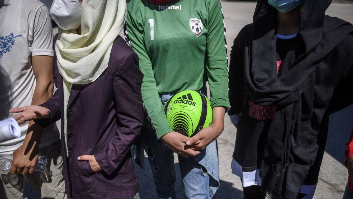 Women Onside and other organisations, sporting and not, are supporting the players from the Afghan national women's team in Australia. Picture: Getty