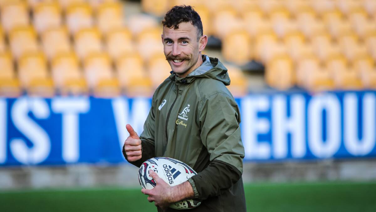 Nic White is ready to go for Wallabies in the second Bledisloe Cup Test. Picture: Wallabies