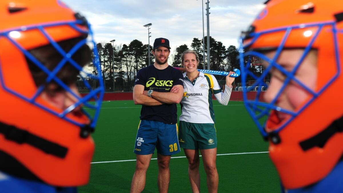 Andrew Charter and Edwina Bone are both off to the Tokyo Olympics next month. Picture: Melissa Adams